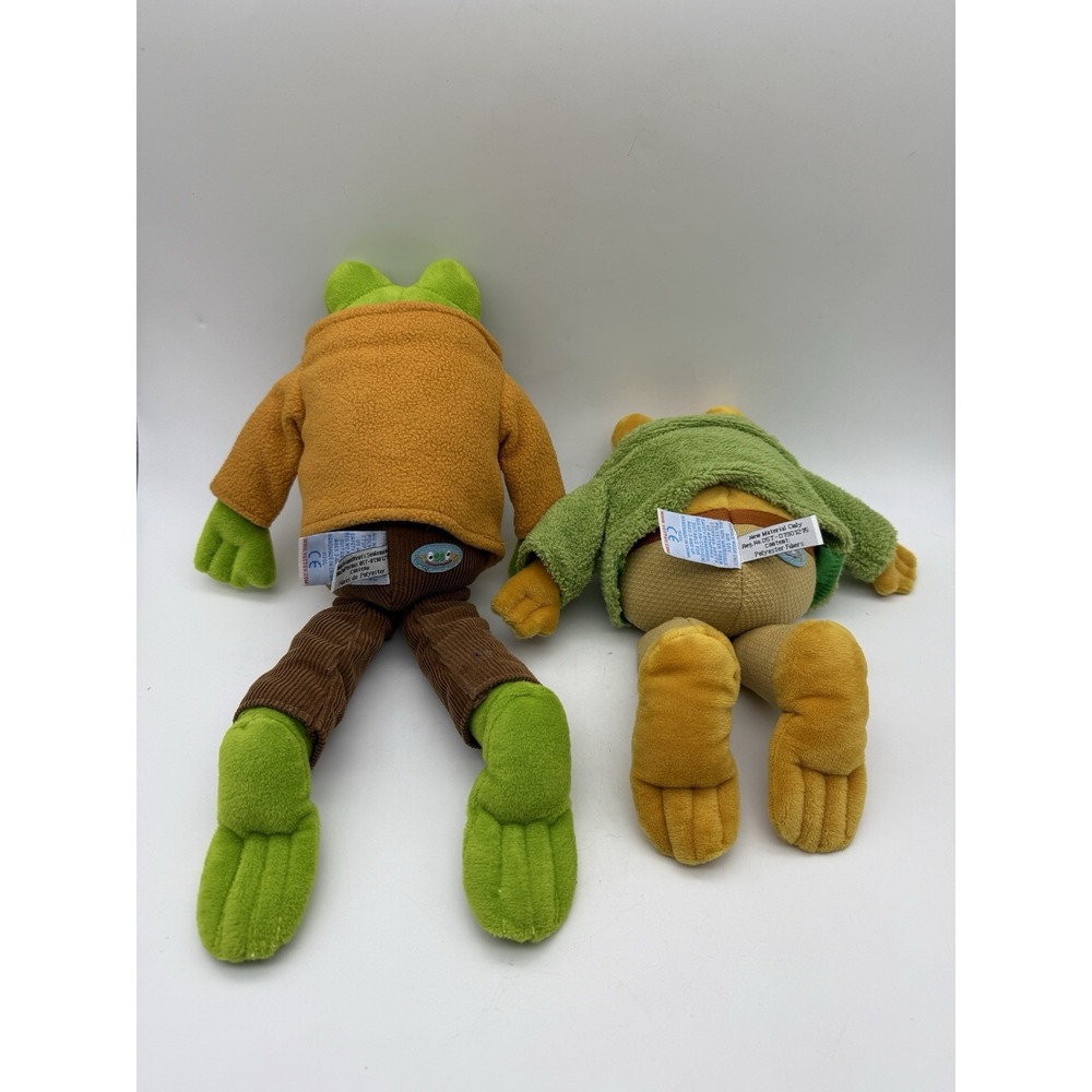 YOTTOY Frog & Toad Plush Set Arnold Lobel Stuffed Animals Book Characters - Picture 2 of 3